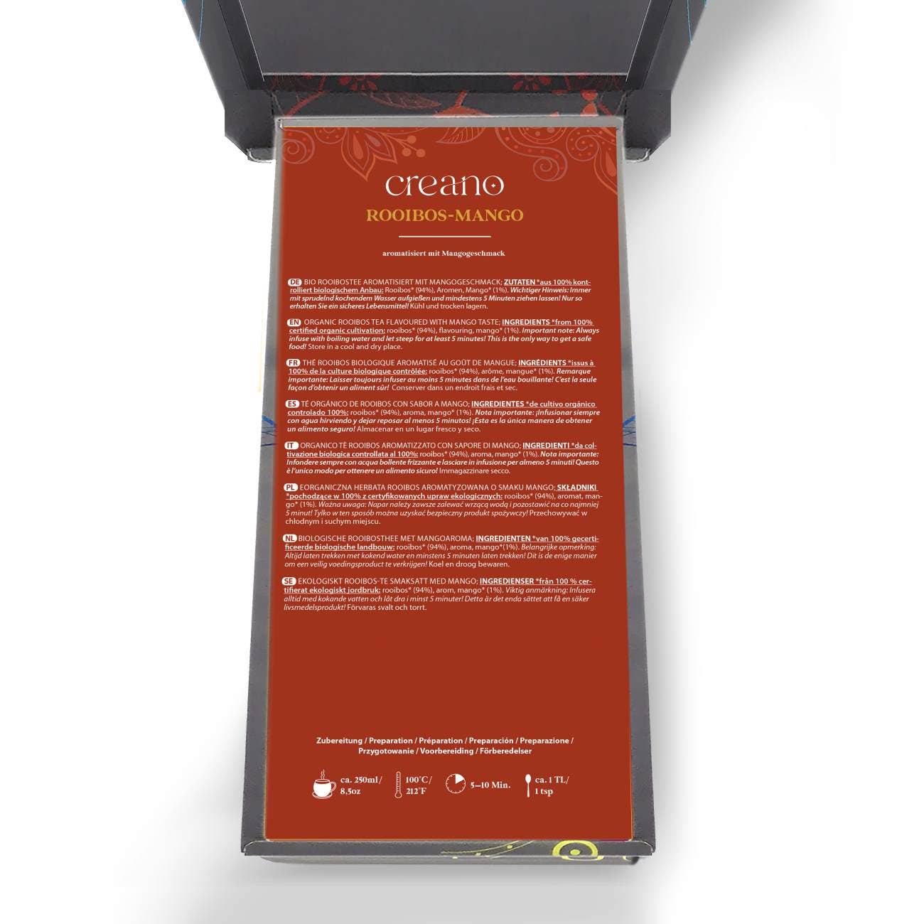 Creano – wholesale Tepåsar – 3:e burk Grobschnitt BIO örtte “Ört-mix“ Creano3