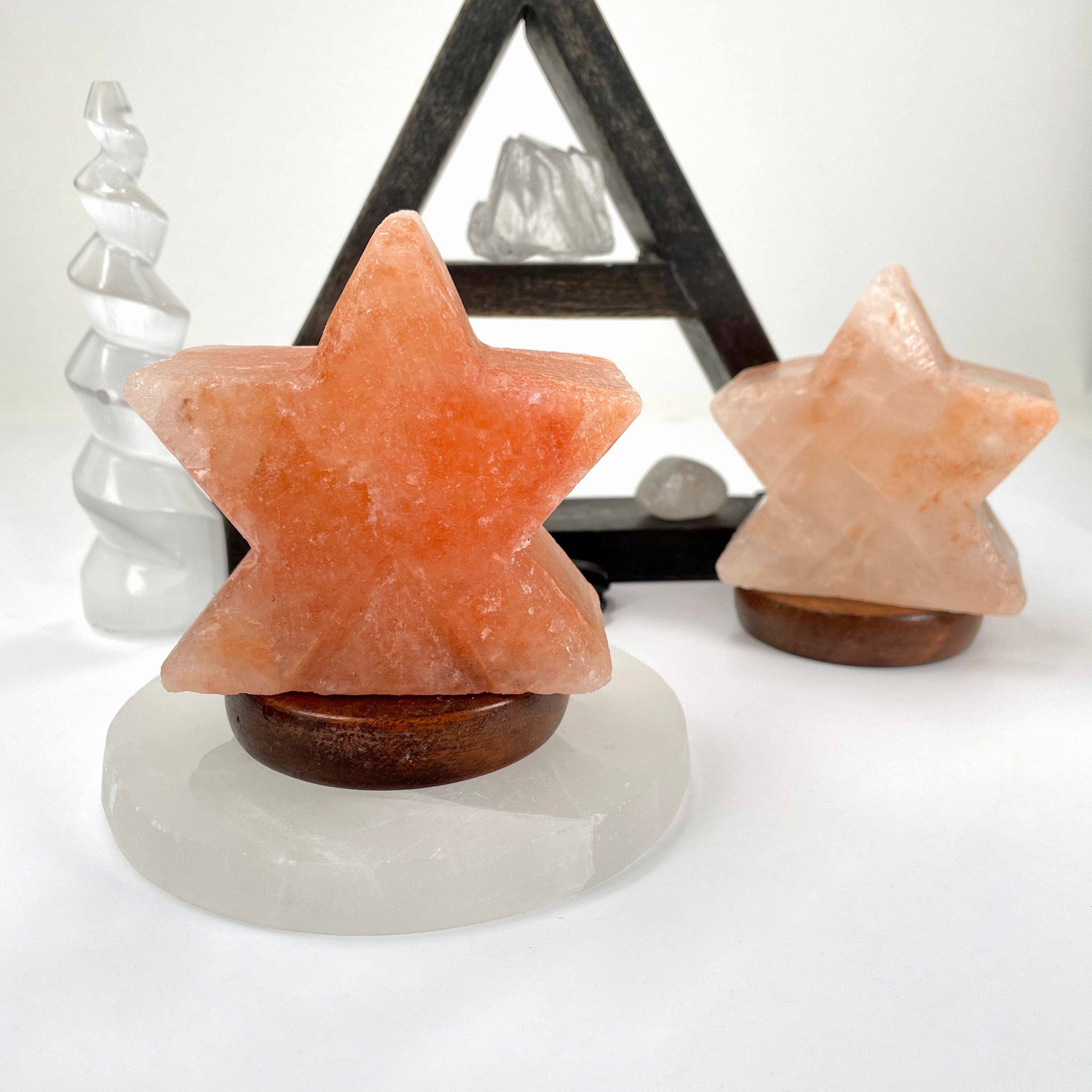 Rock Paradise - Wholesale Salt Lamp - Crystal Himalayan Salt Lamp - Orange Star1
