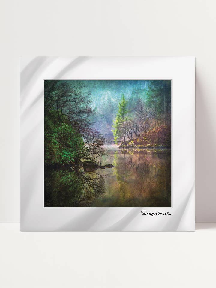 Loch Ard Lücke für den Großhandel von Ecosse Encaustics Cards