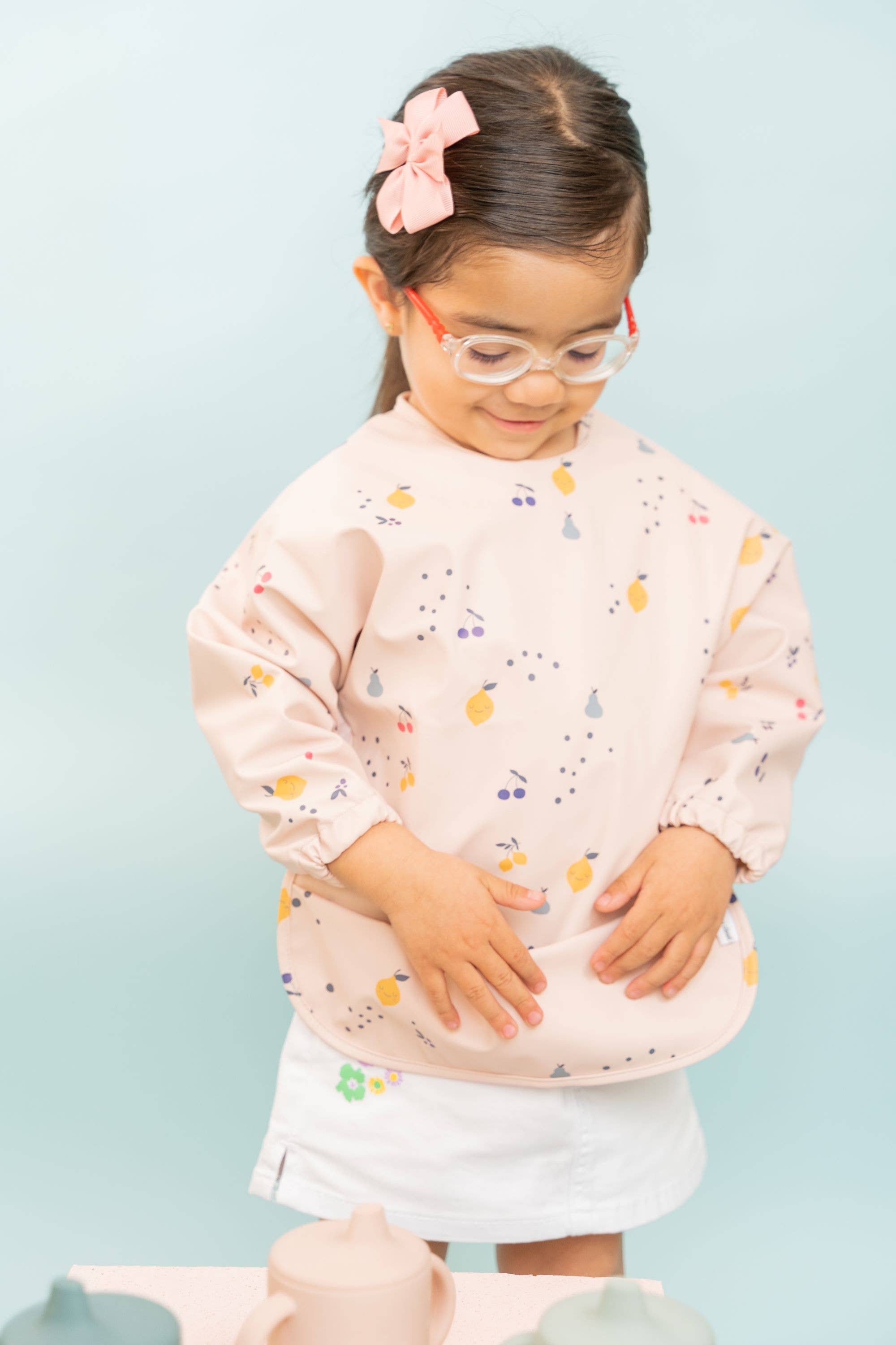 the cotton cloud - Wholesale Bib - Baby - Long Sleeve Baby Bib Meowtiful Cats5