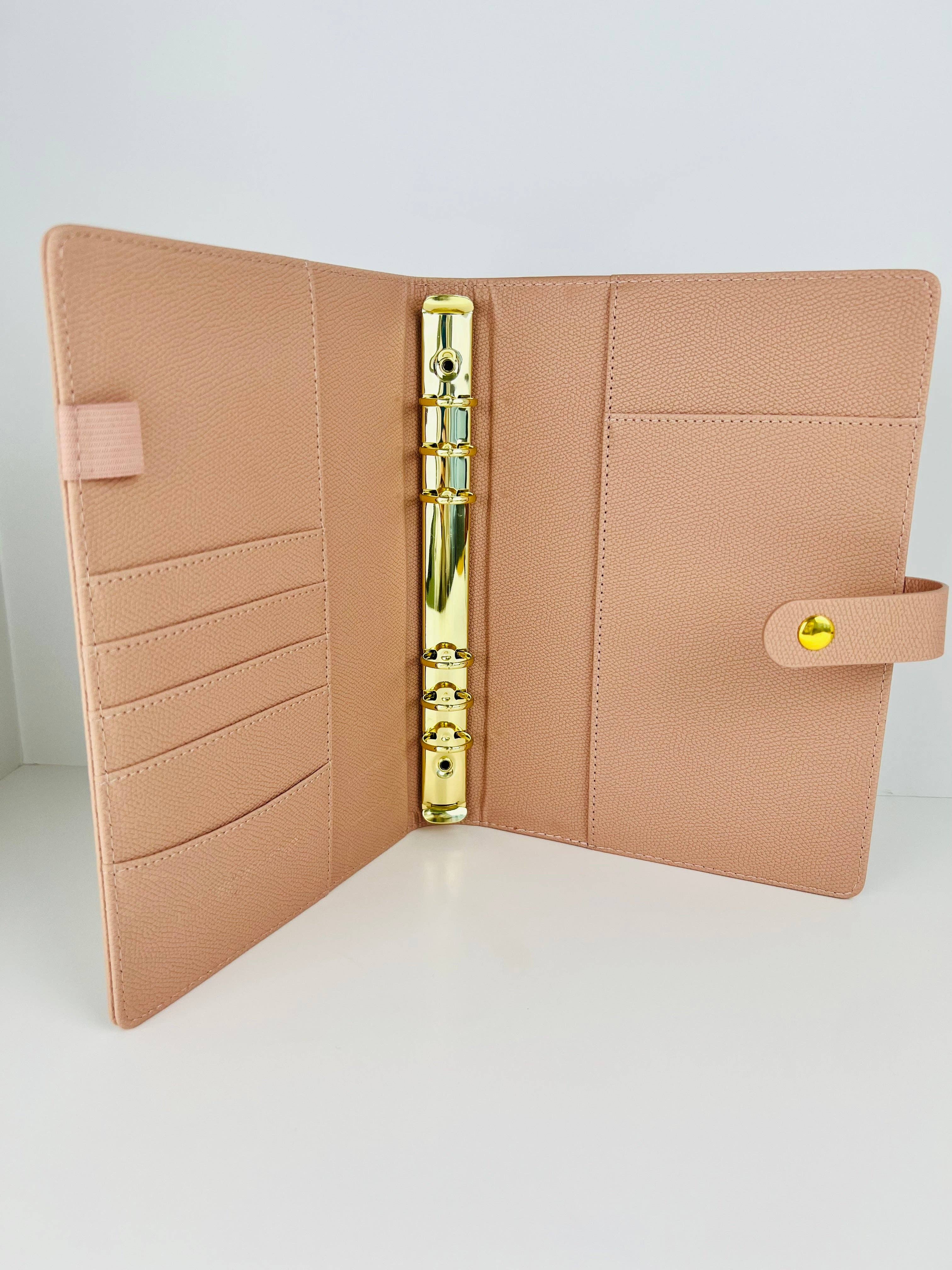 Thriving Stationery - Wholesale Planner - A5 6-Ring Planner Binder – Faux Leather Refillable Organizer for Inserts7