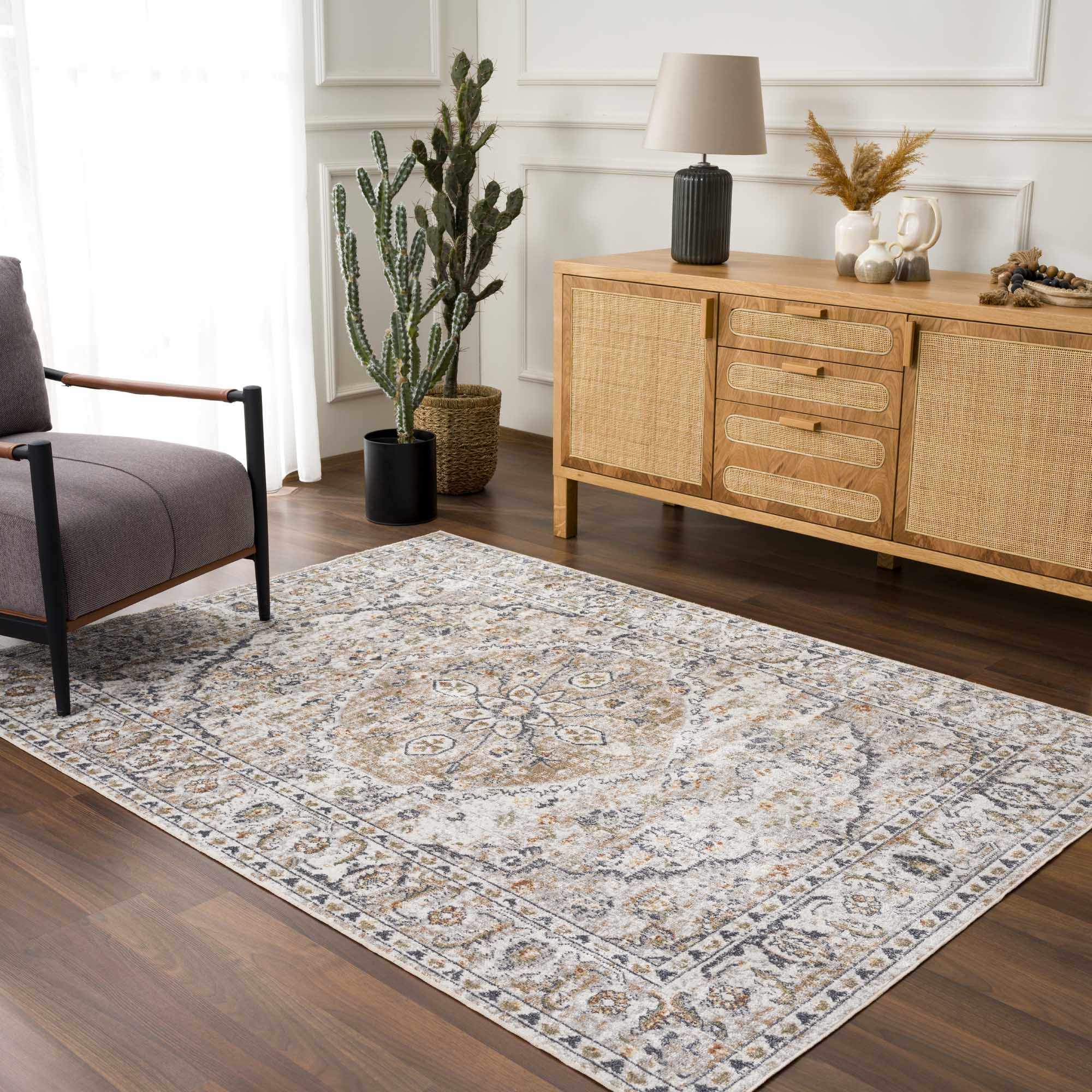 Hauteloom - Wholesale Area Rug - Cream Hiti Washable area rug15