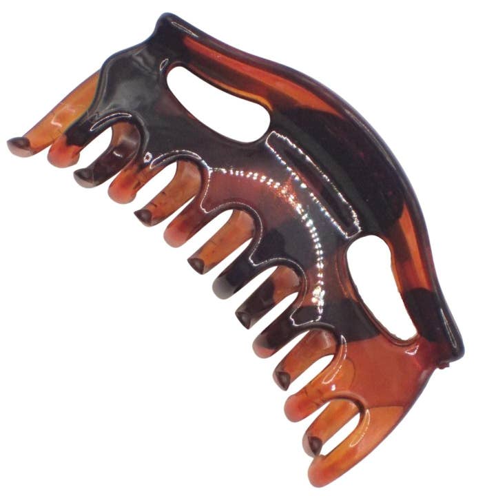 Topkids Accessories – wholesale Hair clip – Women’s – 9cm Black or Brown Tort Hair Claw Clip, Detailed Hair Claw for Women & Girls, Thick Hair Claw, Hair Clips Women Claw Clips, Medium Clamps & Claws for Thick Hair