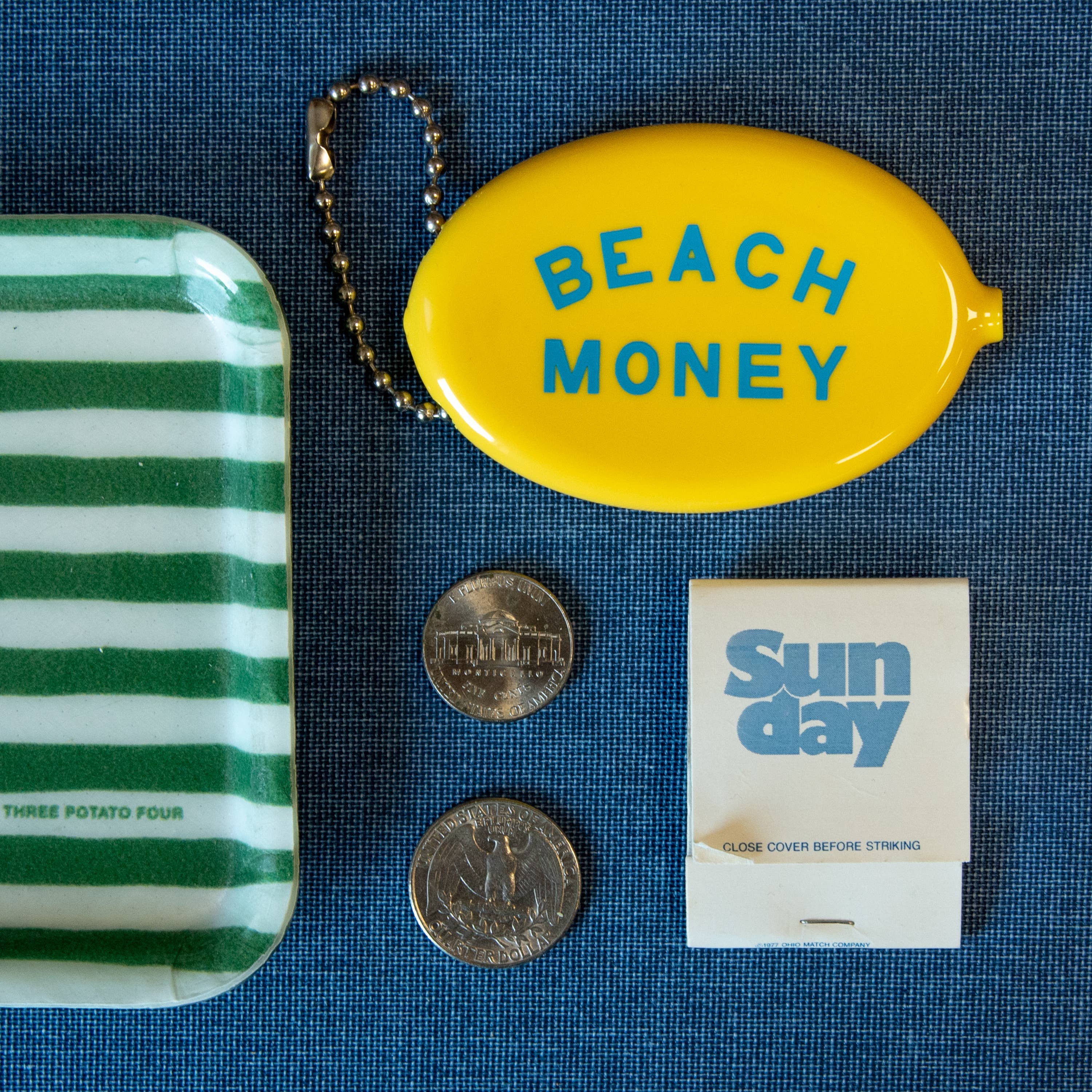 Three Potato Four - Wholesale Coin Purse - Unisex - Coin Pouch - Beach Money2