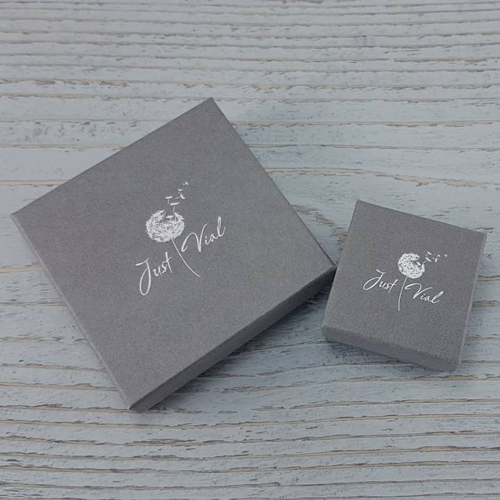 Just Vial - Wholesale Pendant/Charm Necklace - Glass Secret Capsule Urn Pendant Necklace - Stainless Steel7