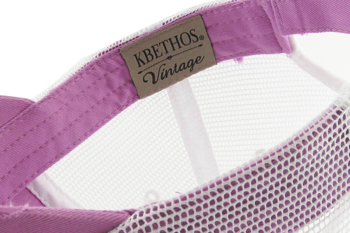 KBETHOS – Boné de beisebol - Mulher por atacado – Boné ajustável de malha com abertura para rabo de cavalo48