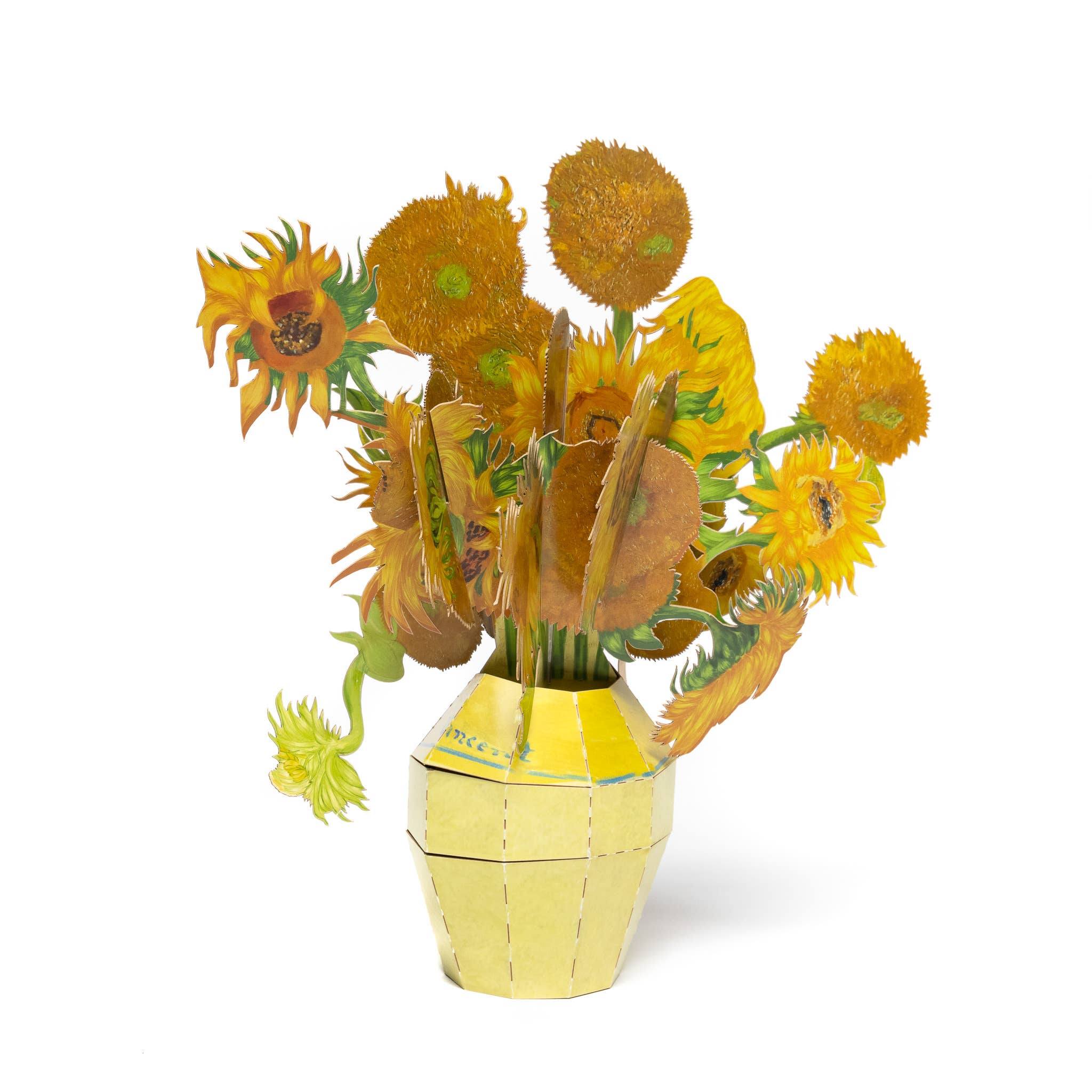 Today is Art Day – Großhandel Künstliche Blumen – Vincent van Gogh - Sonnenblumen - Papierstrauß6