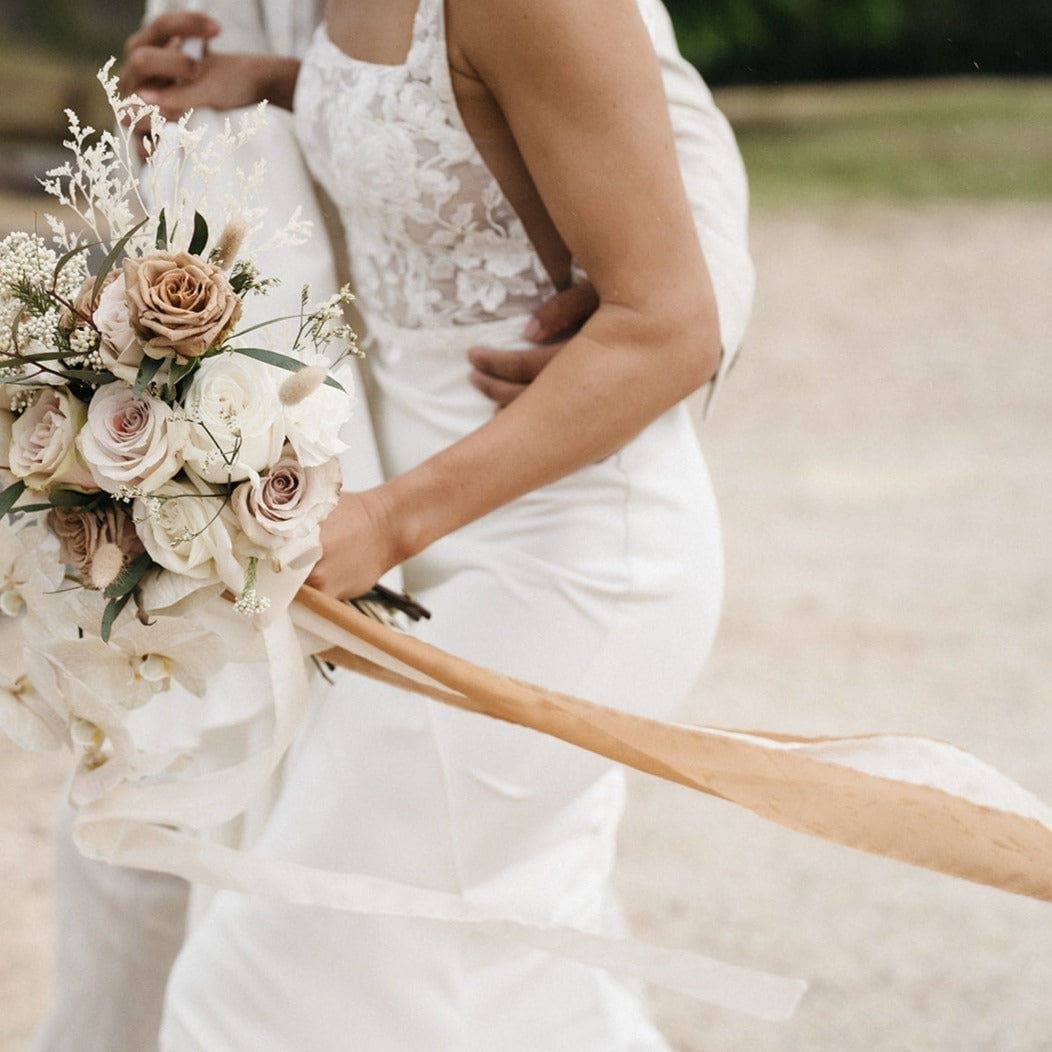 The Whole Bride - Vendita all'ingrosso Nastri - Confezione regalo - Nastro di Bouquet di Seta23