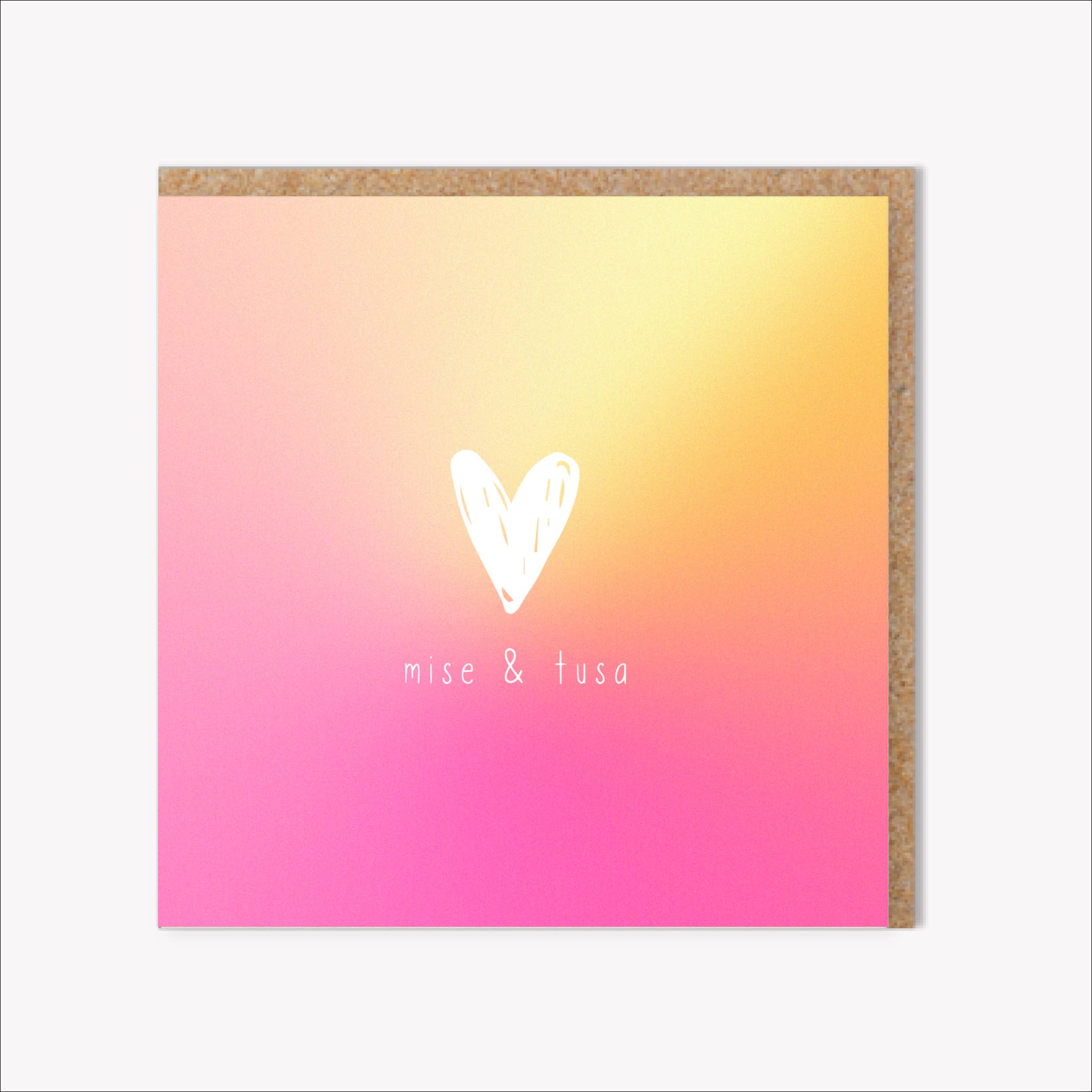 Connect The Dots Design - Wholesale Love Card - Mise & Tusa