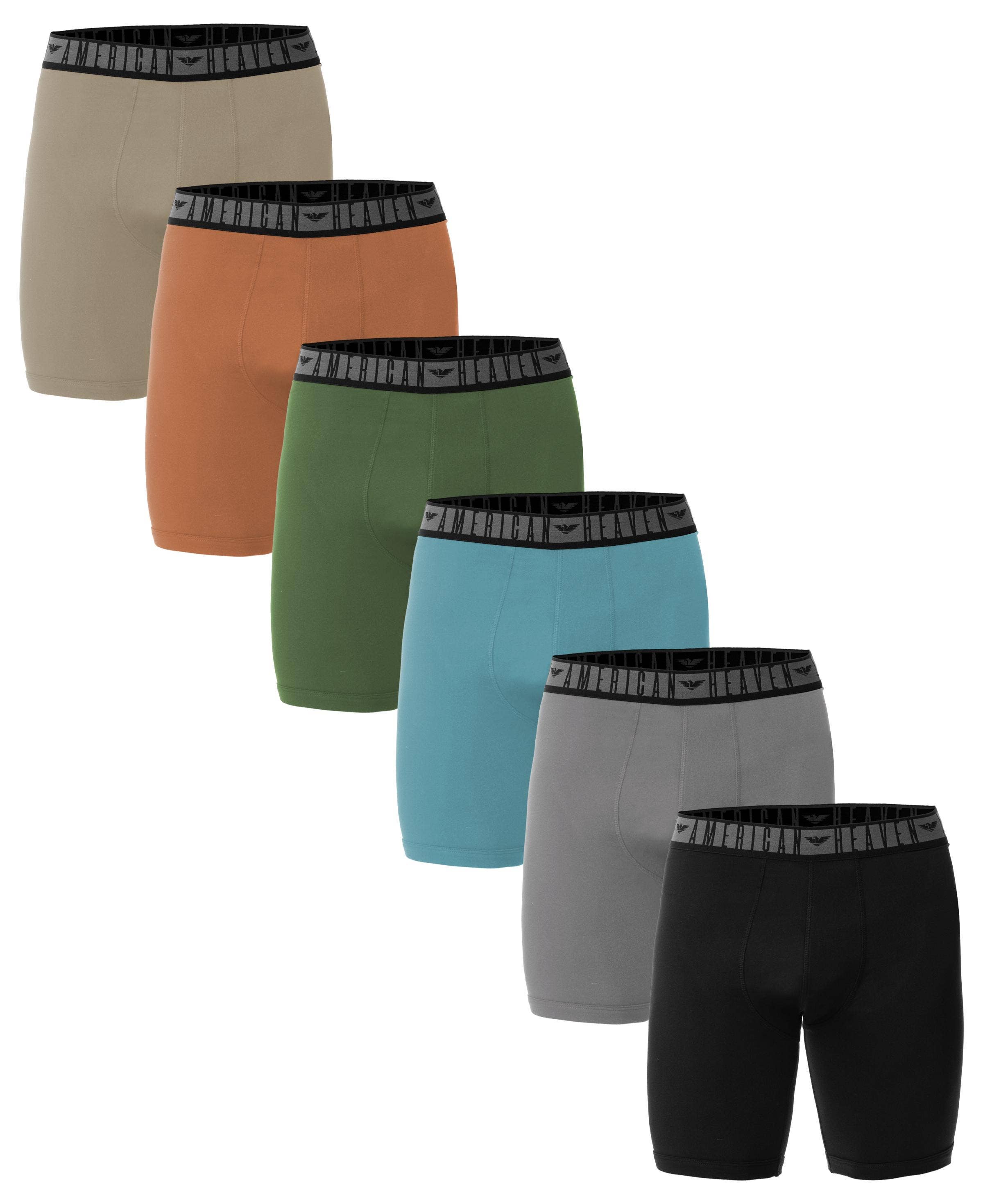 I-Wear Brands - Wholesale Underwear - Men's - 6 Pack Men's Ultra Soft Flex Fitted Boxer Brief13