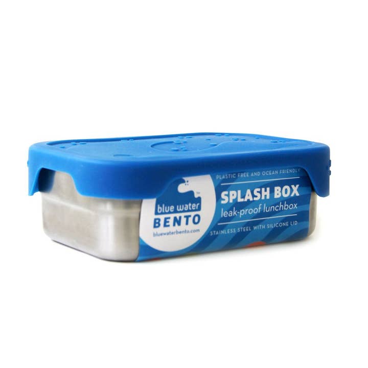 ECOlunchbox - Wholesale Lunch Bag/Box - Kids - Blue Water Bento Splash Box Lunch Food Container