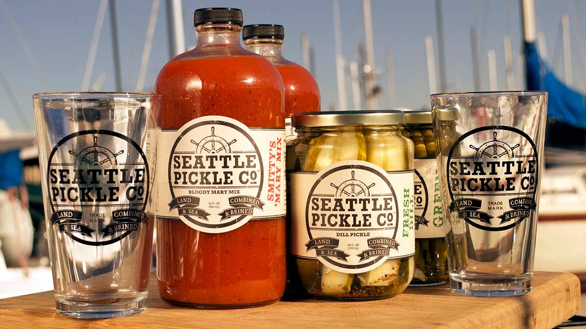 Seattle Pickle Co - Wholesale Cocktail Mix/Syrup - Smitty's Mary Mix2