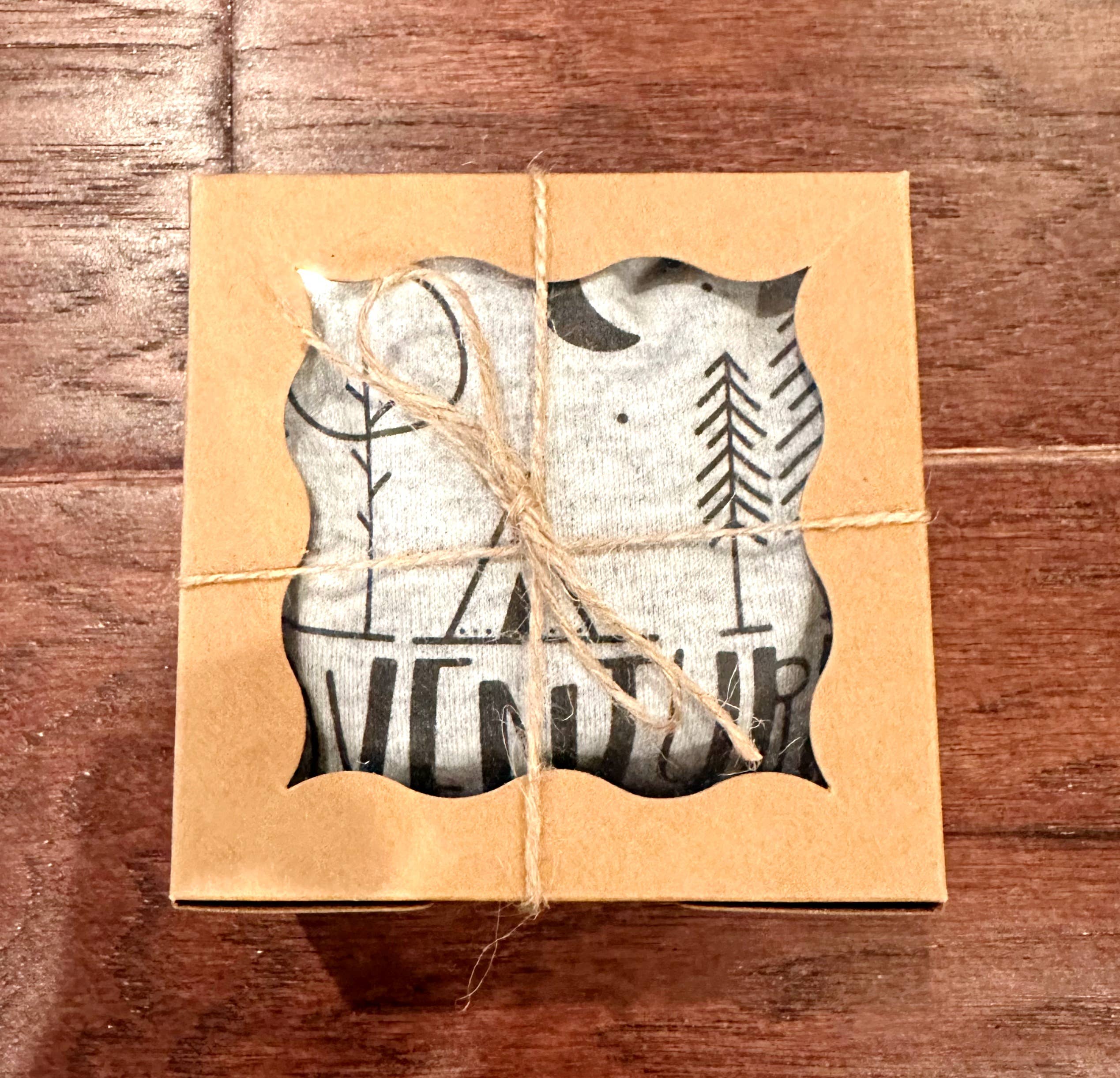 Grey Skies Baby Gift Set - Adventure for wholesale on Faire11