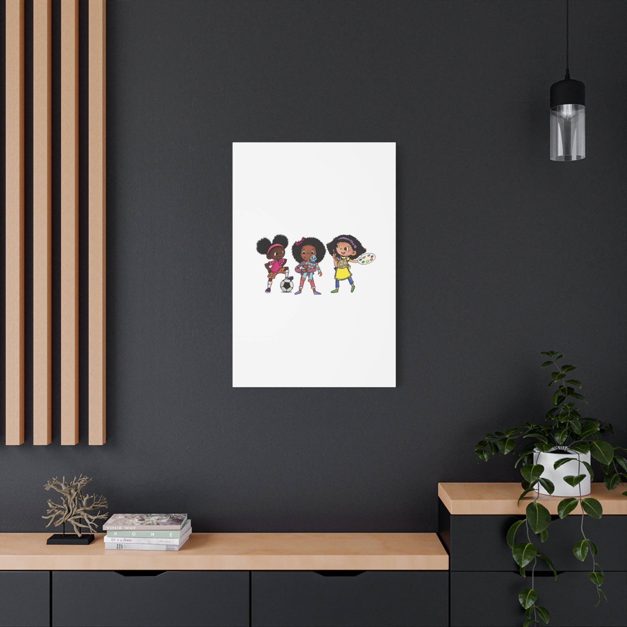Ikuzi Dolls - Wholesale Art Print - Kids & Baby - Kids' Canvas Wall Art - Playful Characters for Creative Spaces191