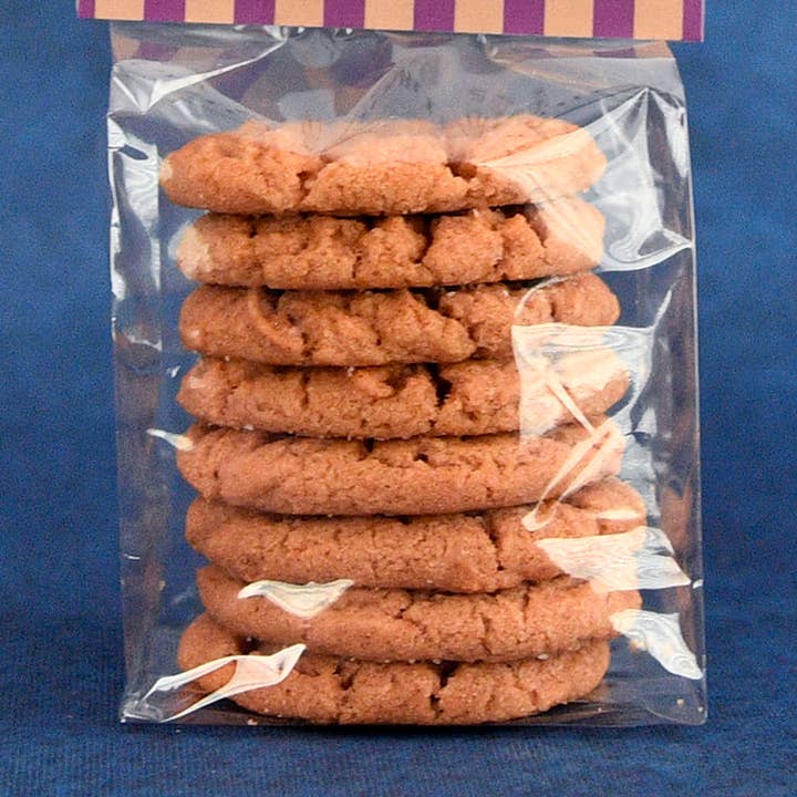 Gluten free Peanut Butter Cookies (8-ct) for wholesale by Monastery Baked Goods