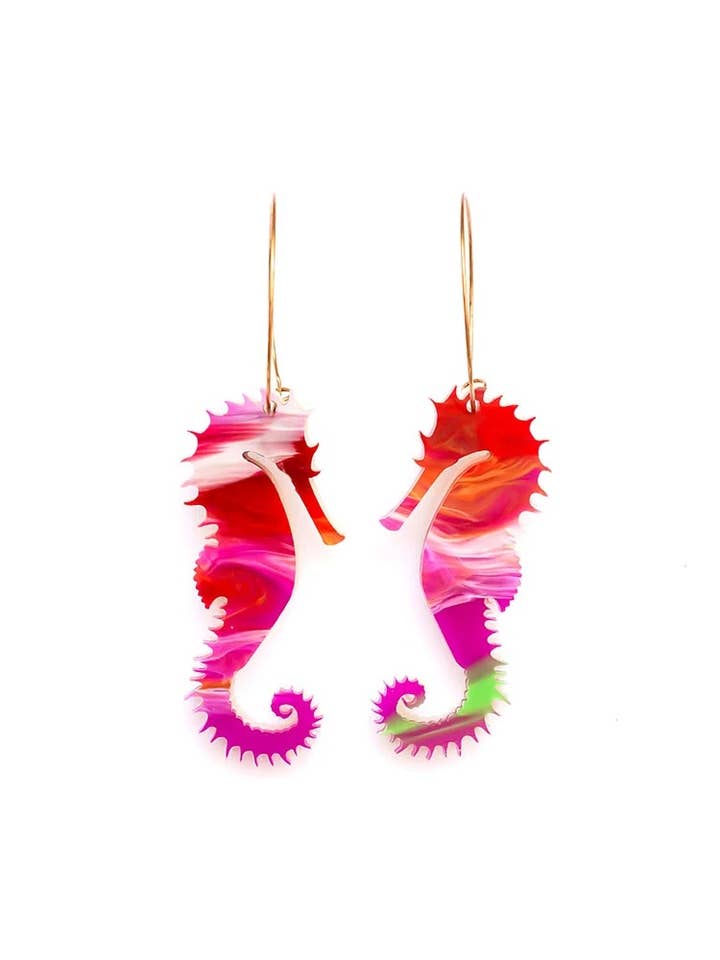 Fuchsia Sea Horse for wholesale by Dash of Gold
