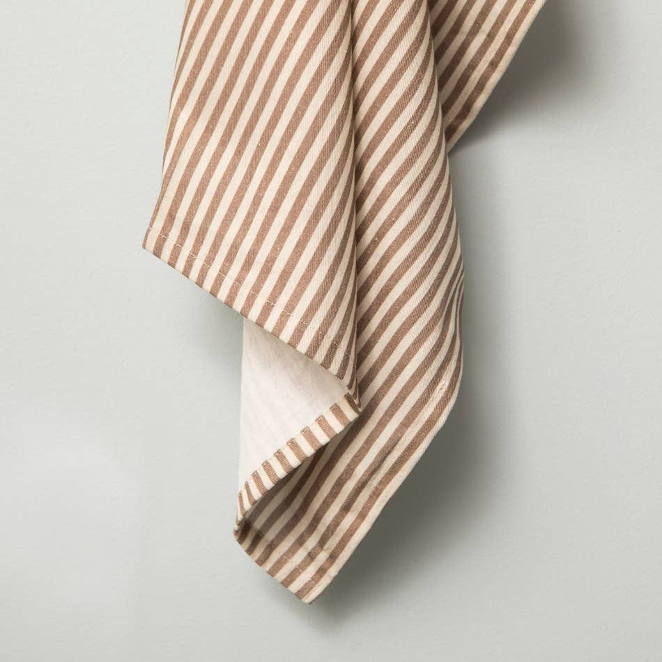 Mahe Homeware - Wholesale Tea Towel - Brown Stripe Kitchen Towel Set 25
