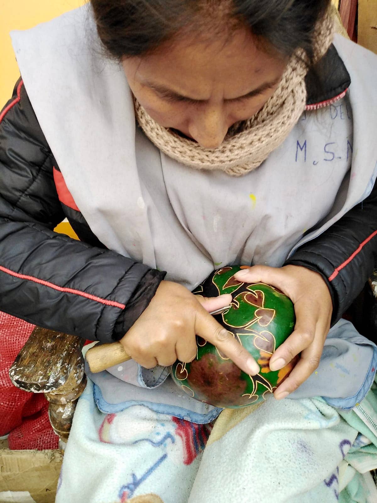 Blossom Inspirations - Wholesale Bird House - Floral Birdhouse Gourd8