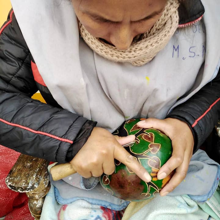 Blossom Inspirations - Wholesale Bird House - Floral Birdhouse Gourd8