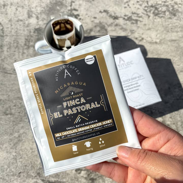 Altitude Coffee – Chávena de chá por atacado – Kit de café para servir uma única porção