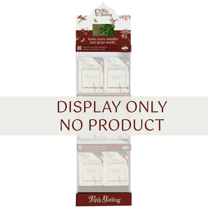 Swing Floor with Video (Display only) for wholesale by Pop's Birding