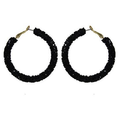TheTizana - Wholesale Hoop Earrings - Colorful Glitter Spangle Hoop Earrings2