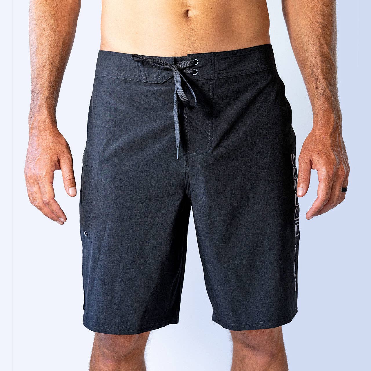 Maui Rippers – wholesale Badshorts - Herr – Core Black 21" stretchboardshorts1