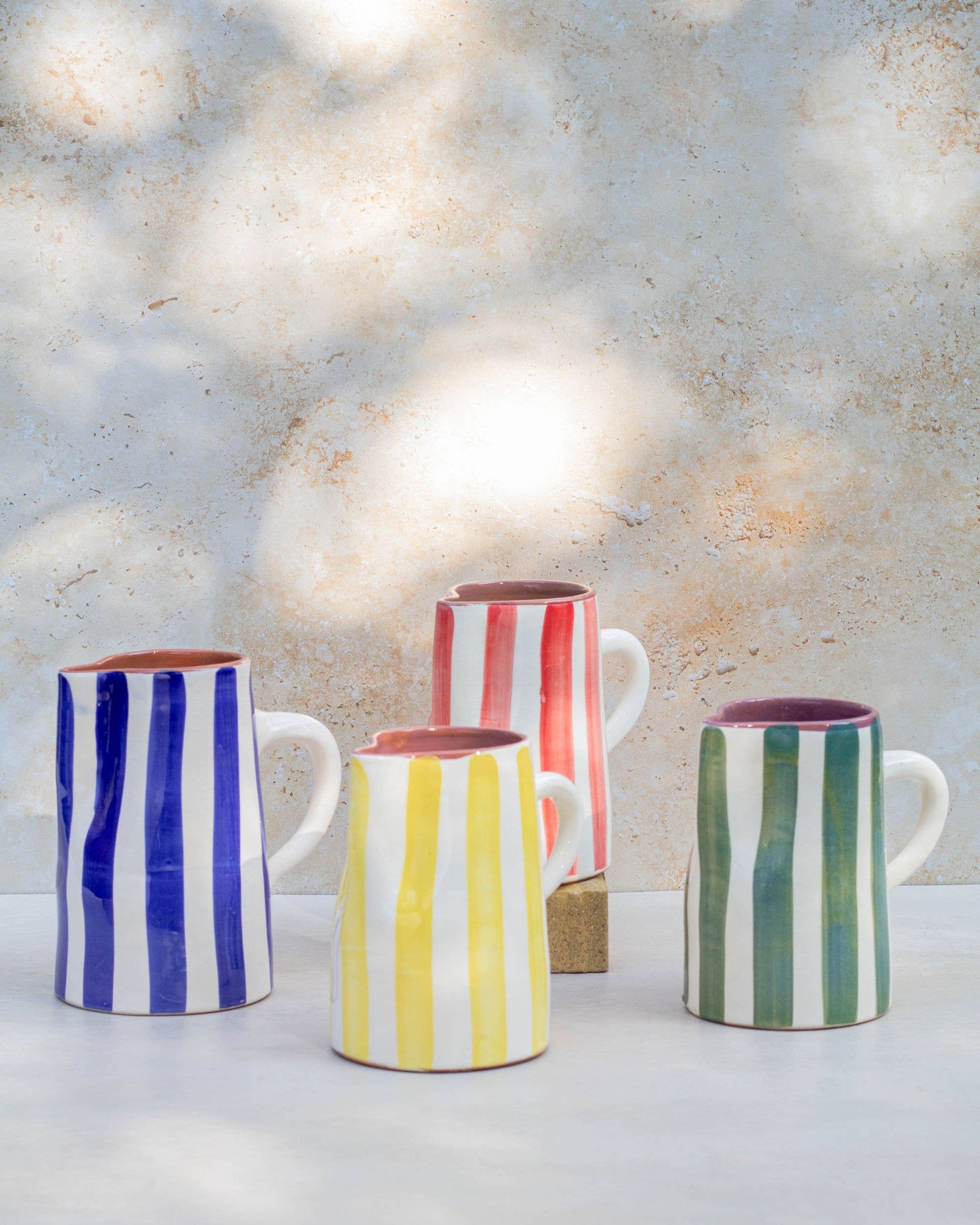 Maison Berber - Wholesale Jug - Moroccan Striped Jug1