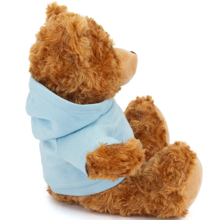 Plushland - Venta al por mayor Peluche - Niños y bebés - Oso de peluche personalizado de 11" con sudadera | Oso sentado personalizado21