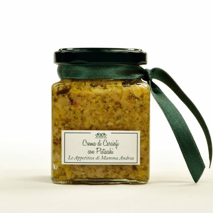Artischockencreme mit Pistazien - I Peccatucci di Mamma Andrea für den Großhandel von Emporio Sicilia