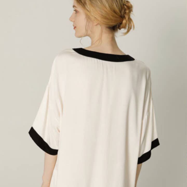 DrifWoo - Wholesale Lounge Set - Women's - Two-Tone Viscose Lounge Set – Chic & Lightweight4