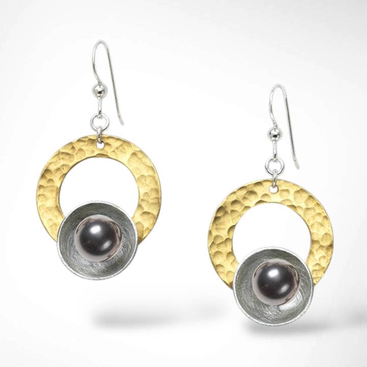 Aretes colgantes populares de metal mixto TIDE para venta al por mayor de Chick Boss LLC