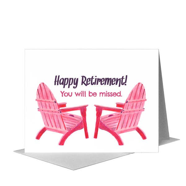 Adirondack, Greeting Card (#8091C) for wholesale by Printed Canvas