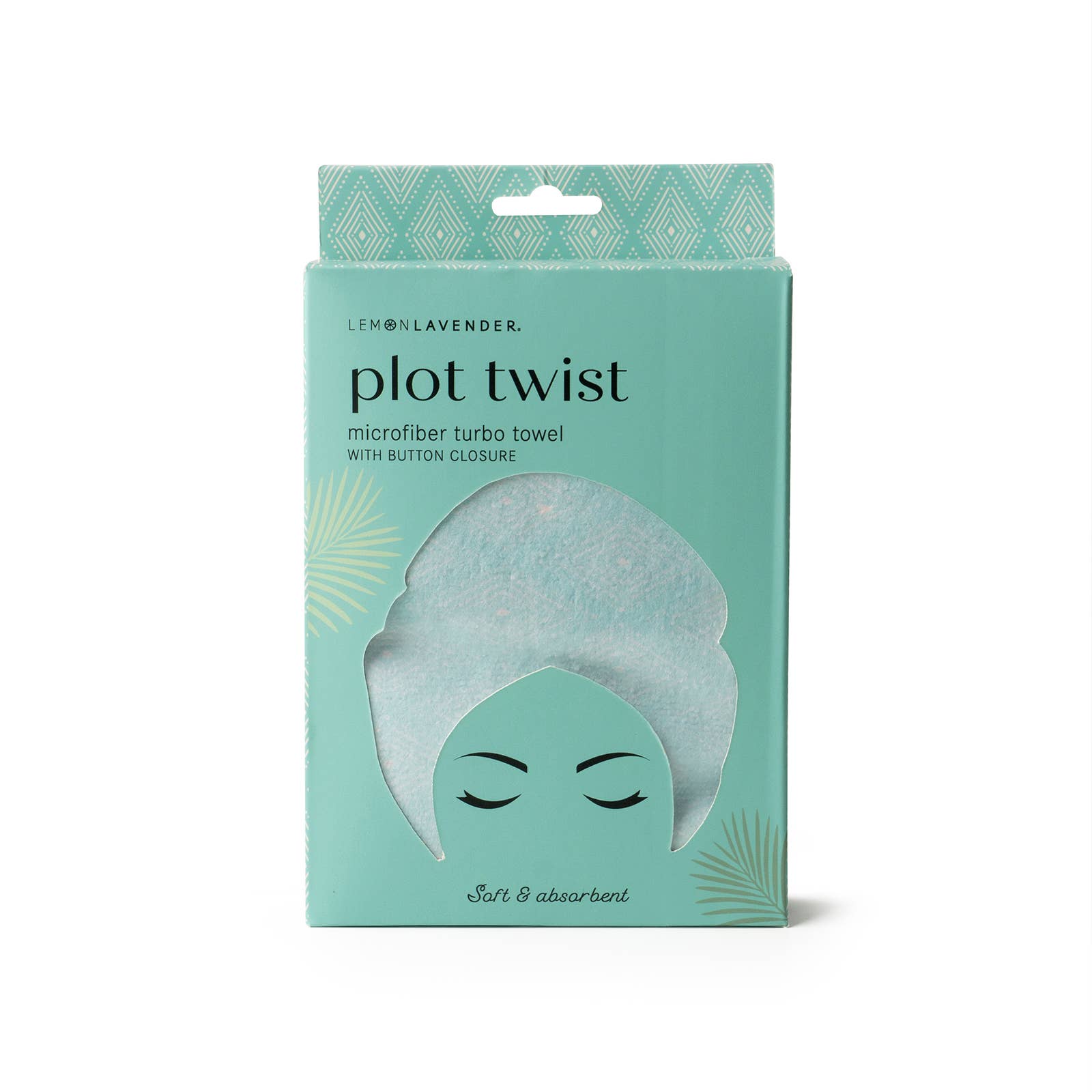 DM Merchandising - Vente Serviettes à cheveux - Assortiment de serviettes turbo en microfibre Lemon Lavender® Plot Twist8