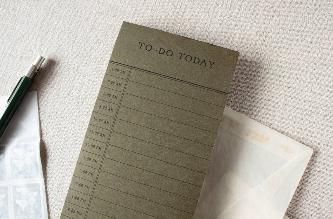 Utility House Design Co. - Wholesale Notepad - To Do Today7