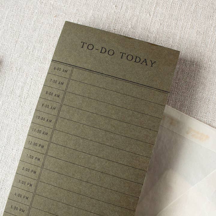 Utility House Design Co. - Wholesale Notepad - To Do Today7