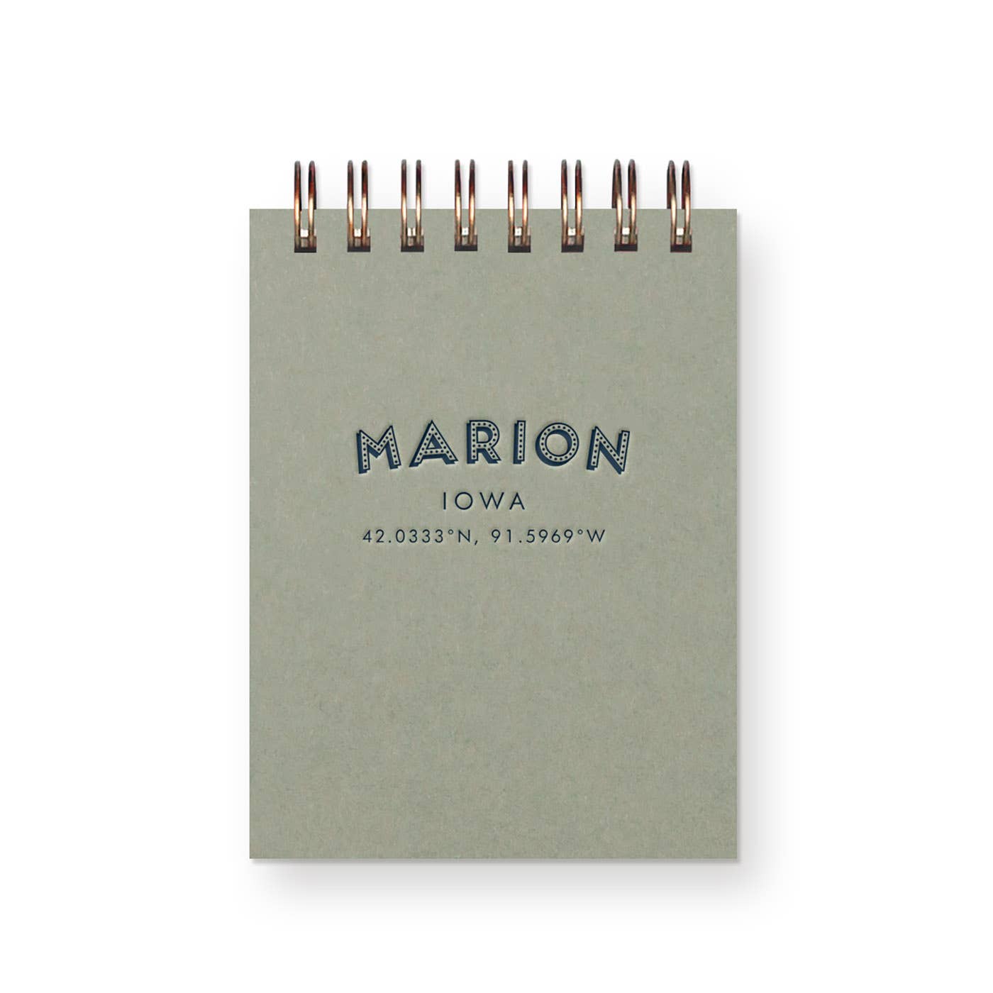 Ruff House Print Shop - Wholesale Notebook - Custom City Coordinates Mini Jotter Notebook7