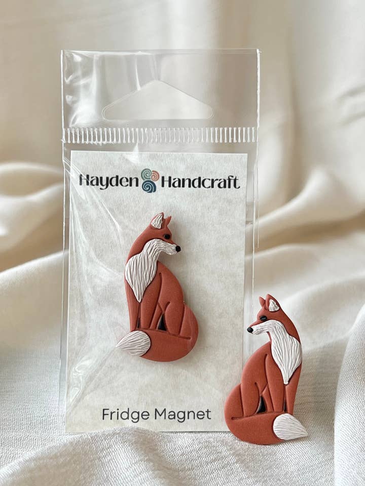 Imán Fox para venta al por mayor de Hayden Handcraft