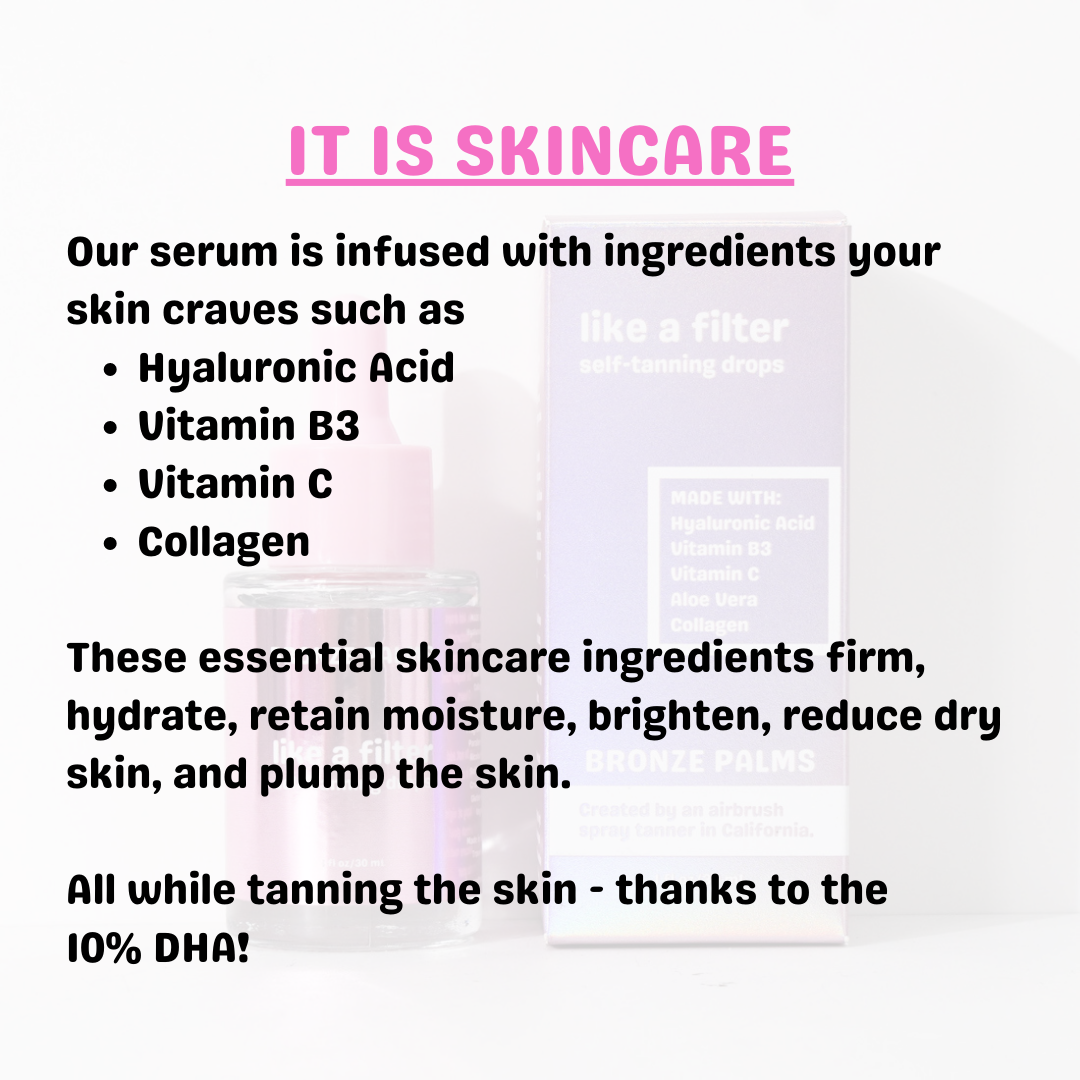 Bronze Palms Beauty - Wholesale Self-Tanner - Skin Perfecting Glow Drops – Semi-Permanent Complexion Tint5