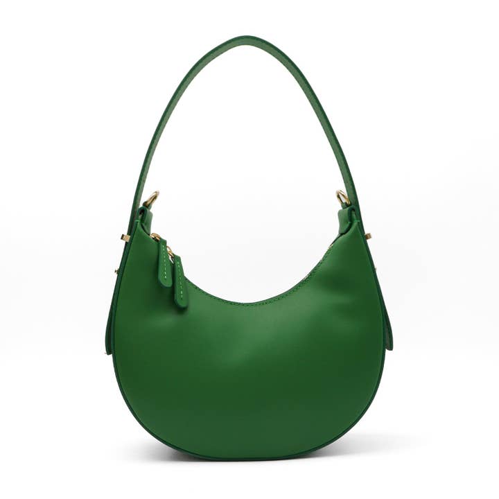 Leather bag "Luna" Green for wholesale by LaTalia