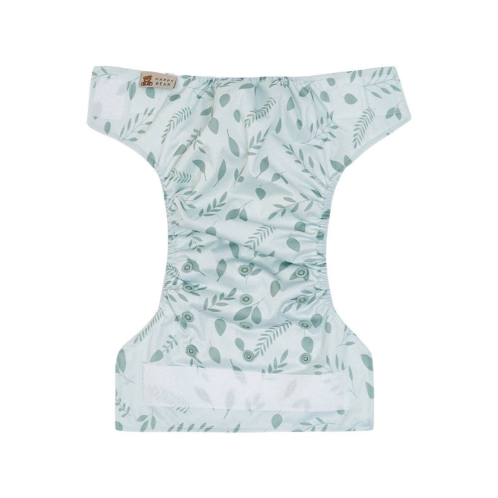 HappyBear Diapers - Wholesale Diaper (Cloth) - Baby - Washable cloth diaper | All-In-One Diaper | onesize - 4-15kg | Botanical2