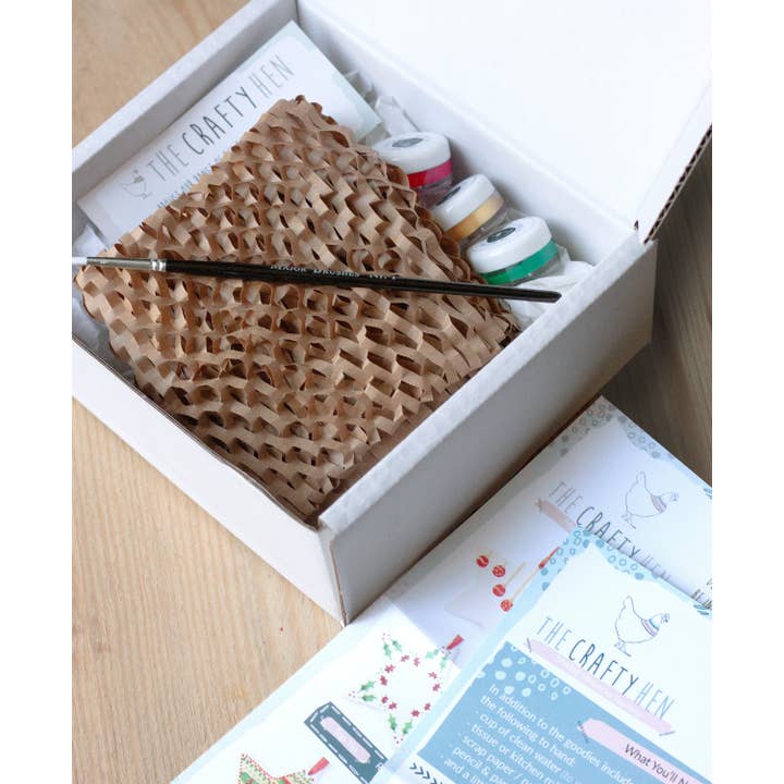 The Crafty Hen – wholesale DIY craft kit – Ceramic Christmas Decoration Painting Kit9