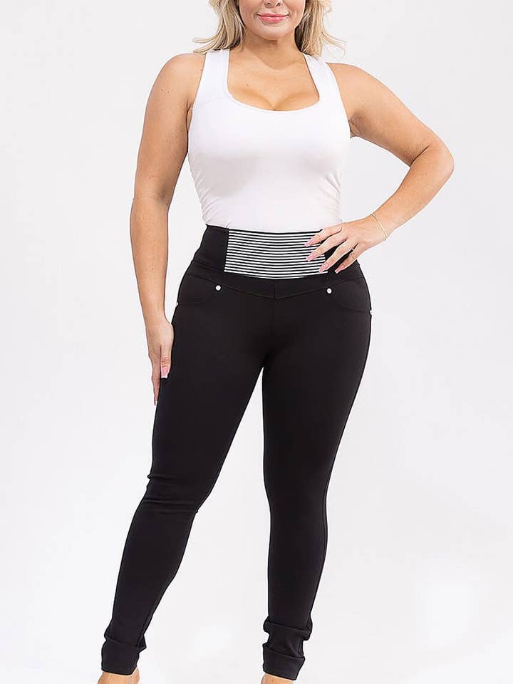 Elastiske talje smalle bukser for engroshandel hos ROUSSEAU