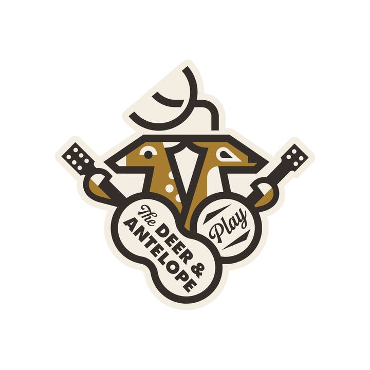 Autocollant de jeu Deer & Antelope pour la vente par Heartlandia