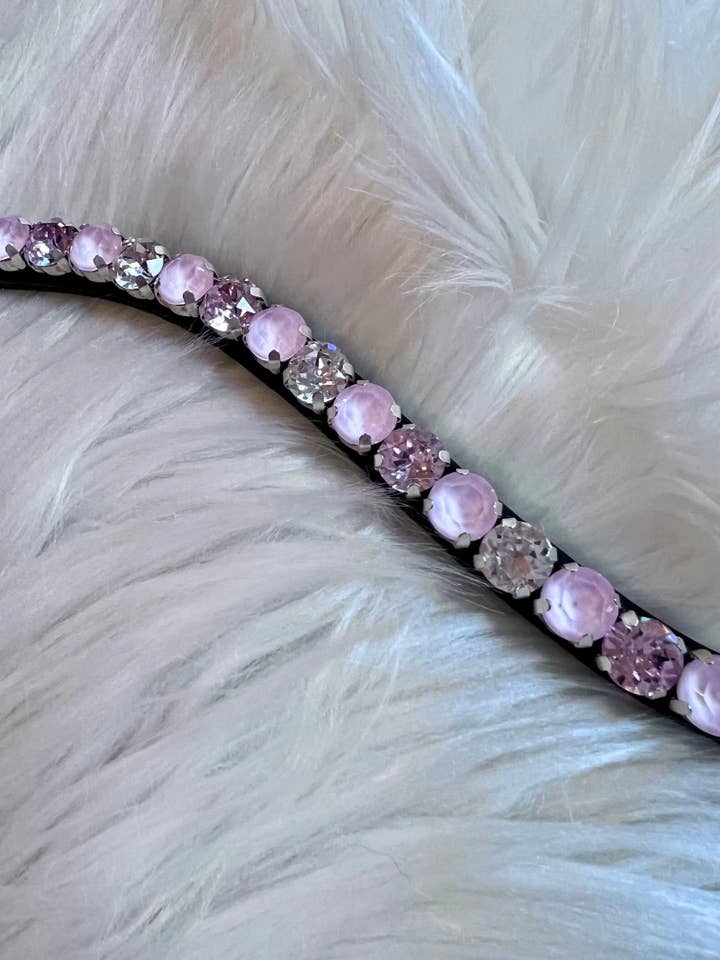 Testeira Rosa Delicada por atacado de CR Harmonyequestrian