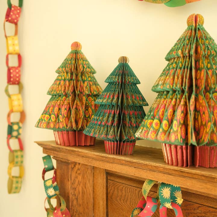 East End Press - Wholesale Christmas Decoration - Christmas Tree Honeycomb14