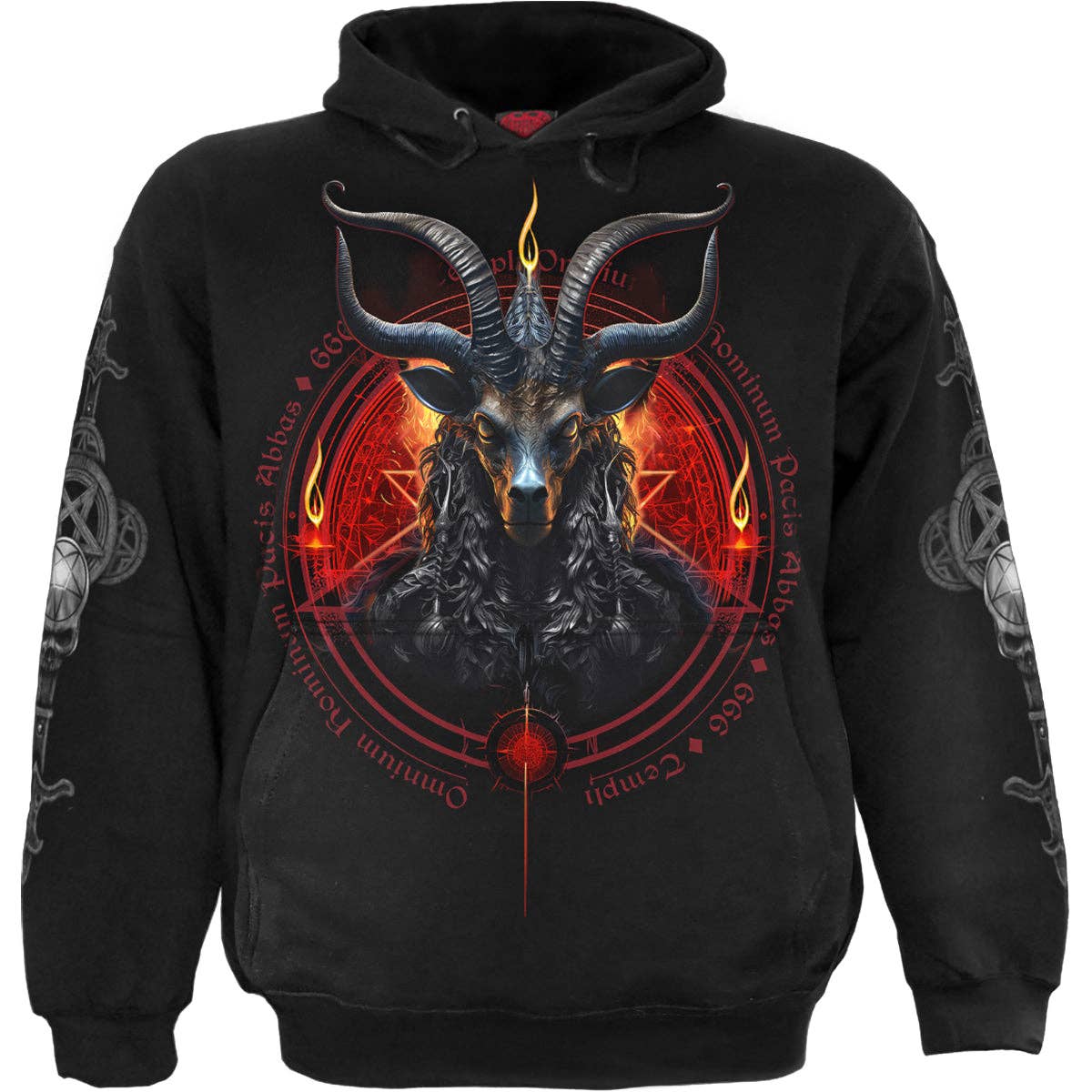 Spiral - Vente Sweat à capuche - homme - BAPHOMET - Sweat à capuche noir0