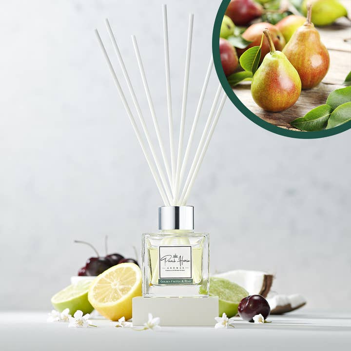 Peak House Aromas - Wholesale Reed Diffuser - Golden Freesia & Pear Reed Diffuser