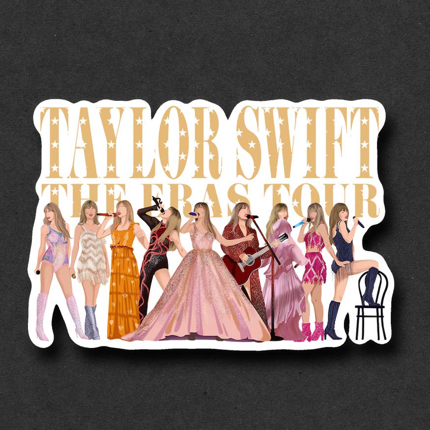 Taylor Swift Die-Cut Sticker