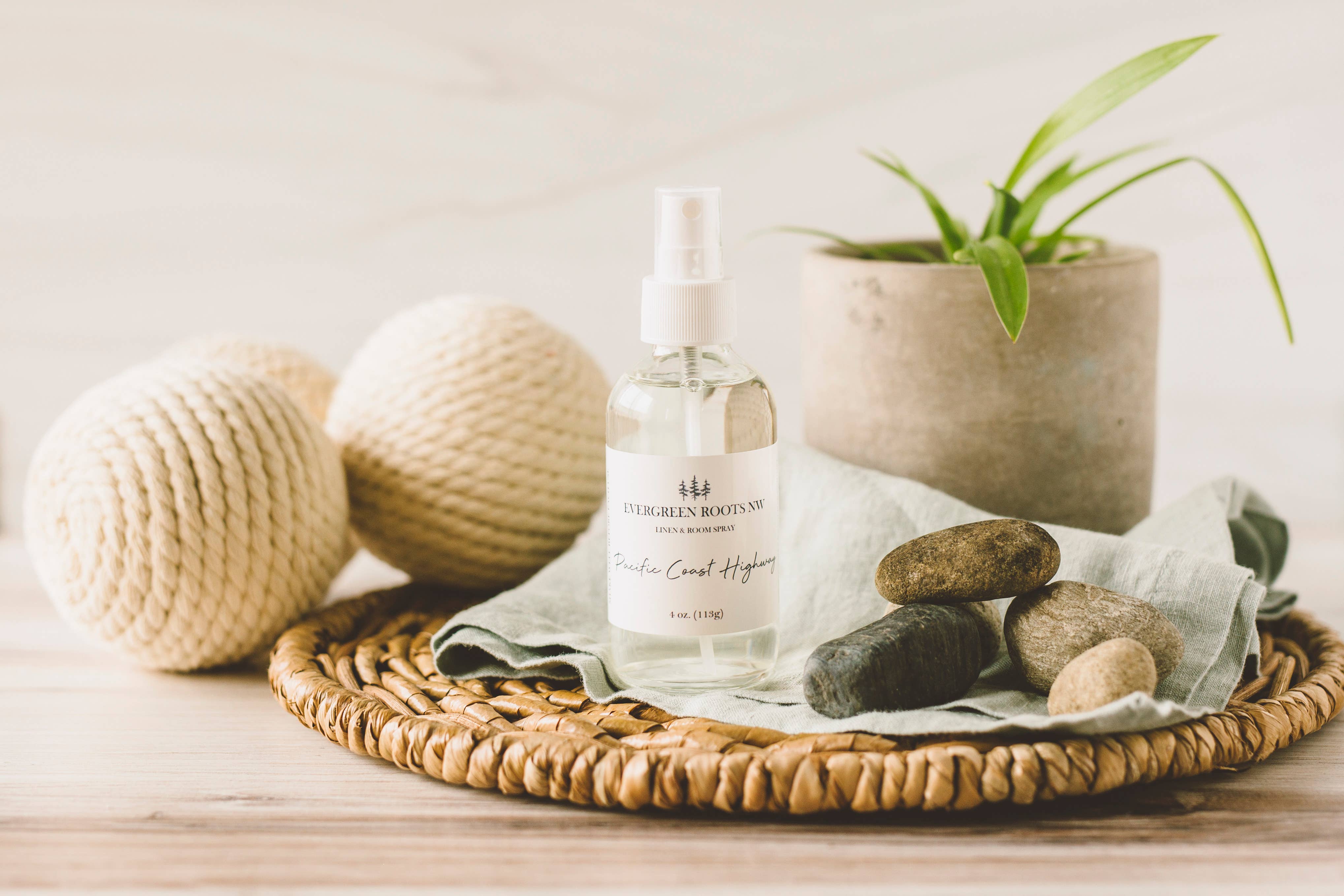 Evergreen Roots NW - Wholesale Room & Linen Spray - Pacific Coast Highway Room Spray - 4 fl oz1